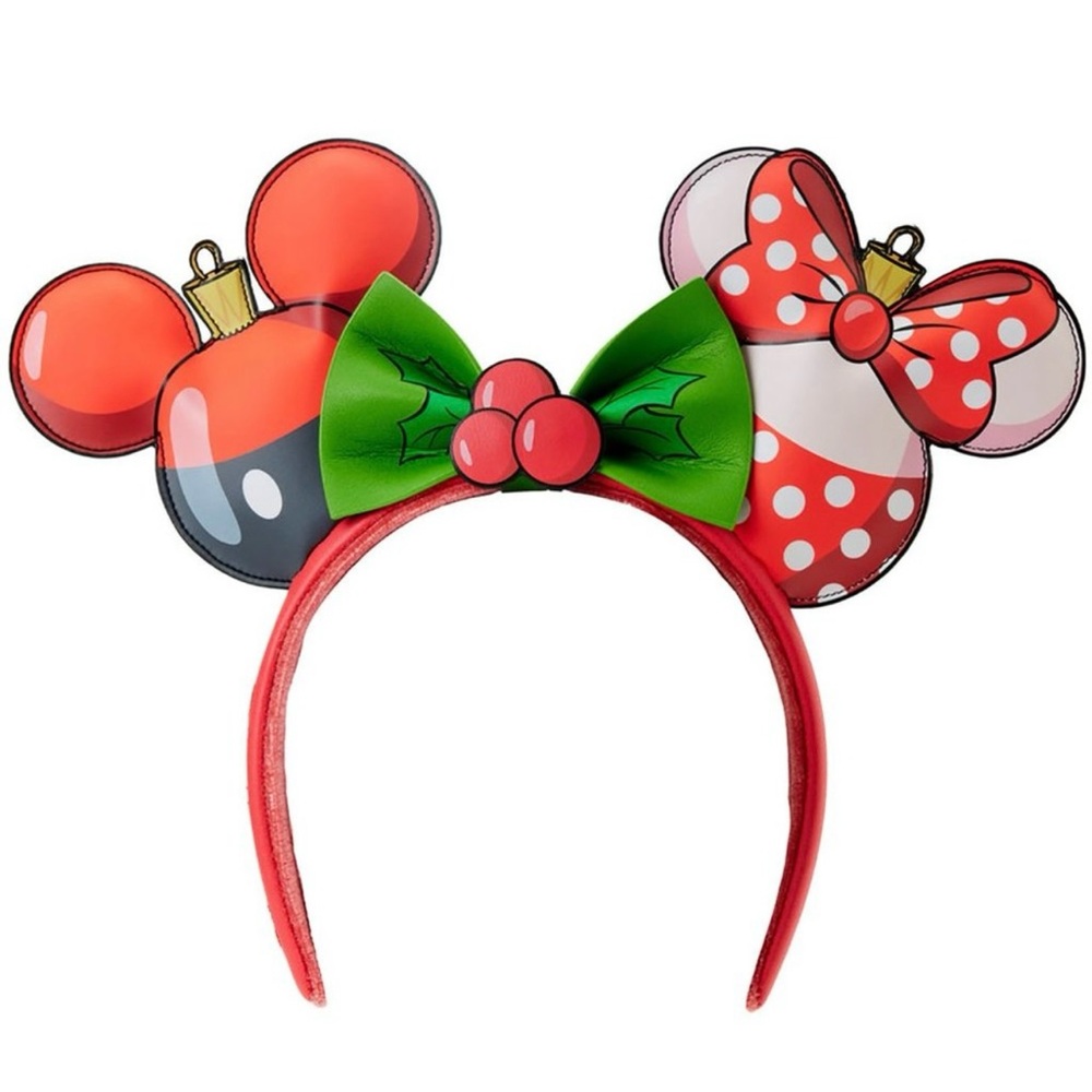 NWT Loungefly x Disney Mickey & Minnie
Mouse Christmas Holiday Ornament …